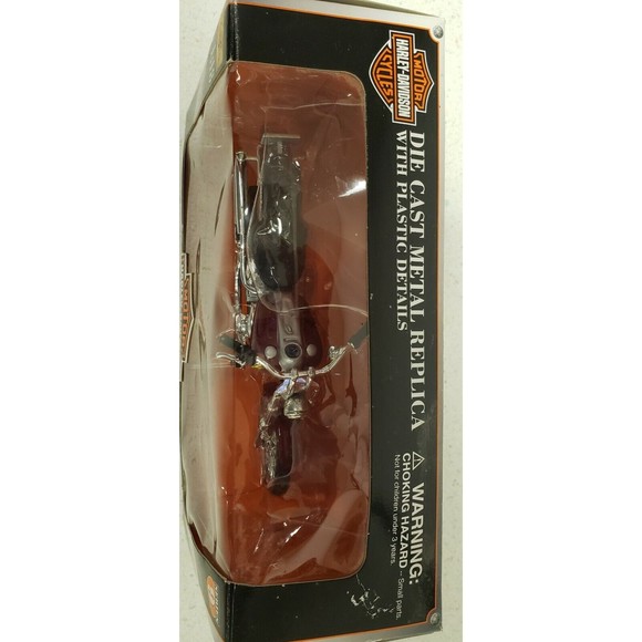 MAISTO HARLEY-DAVIDSON  1:18 SCALE DIECAST FXSTD Softail Deuce MOTORCYCLE Ser. 9 - Picture 8 of 8